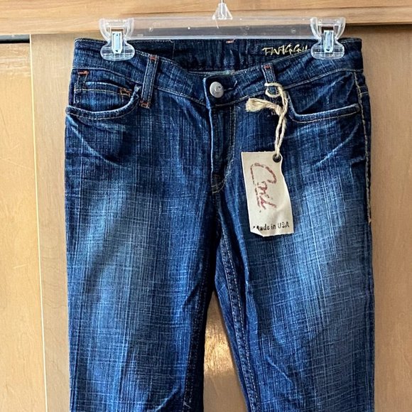 NWT Sz 27 Coil Dark Used Wash TWIGGY Skinny Leg - Picture 4 of 5